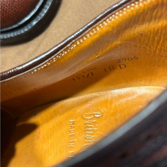 BRITISH CONSULS OXFORD WINGTIP MADE IN ENGLAND SIZE 11.5D main image 7